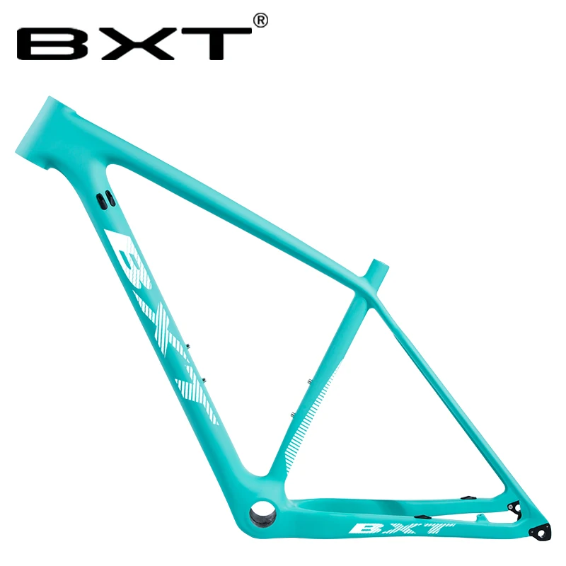 

Free shipping T800 Carbon mtb Frame 29er S M L Mountain Bike Bicicletas Carbon Frame mtb Green Matte Glossy BSA for Bicycle