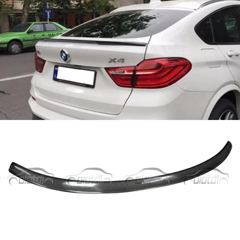 

P Style Carbon Fiber Rear Trunk Wing Back Spoiler Splitter Boot Spoiler For BMW X4 F26 Top Quality Car Styling