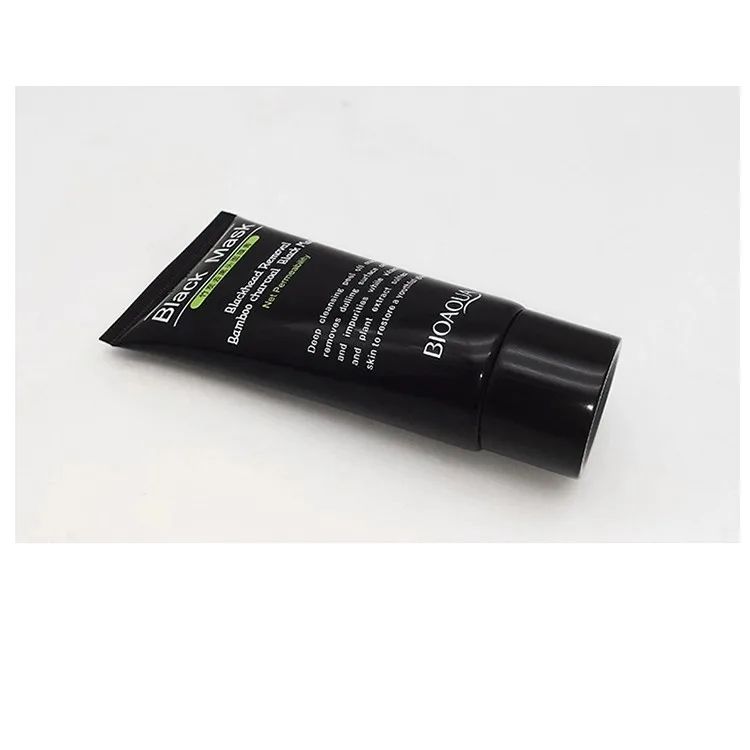 Deep Cleansing bamboo charcoal blackhead remover black mask ance treatment peel off black mask6