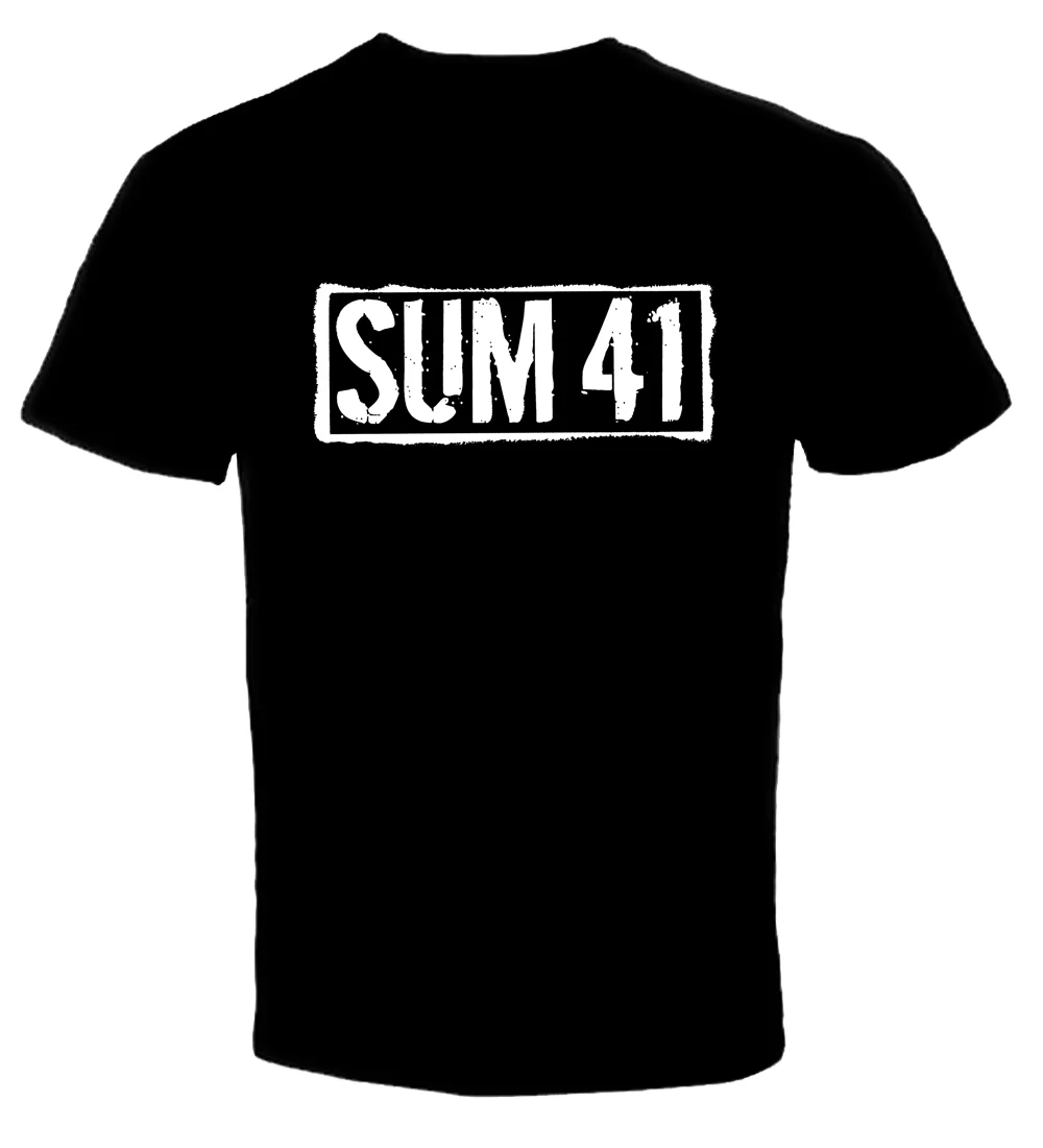 Sum ai. Футболка sum 41. sum 41 футболка хасбик. sum 41 shirt. майка sum 41 all good shit.