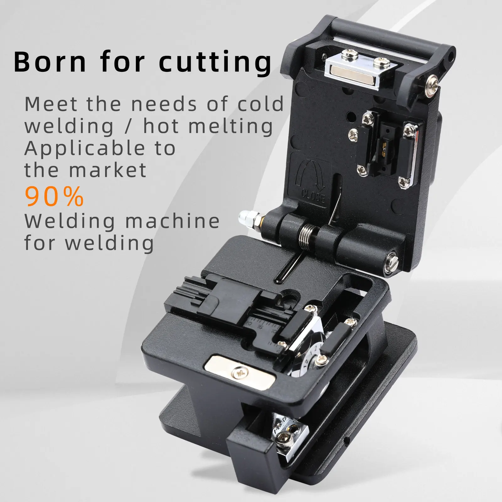 KELUSHI Fiber cleaver 6C нож для резки кабеля FTTH волоконно оптический инструменты резак