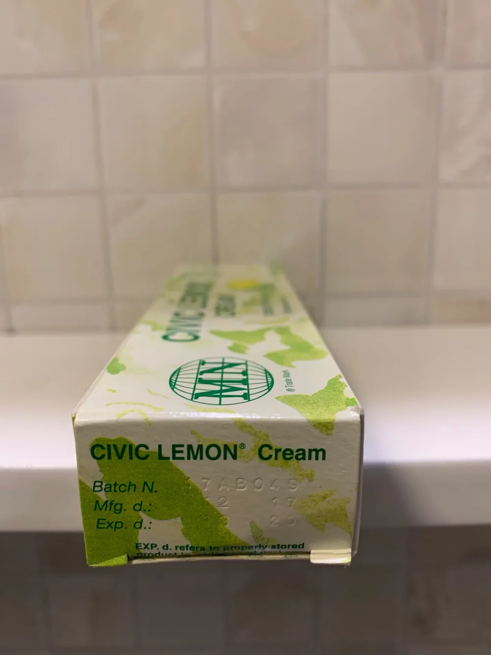 CIVIC Лимонный Крем тюбик DE 40 г