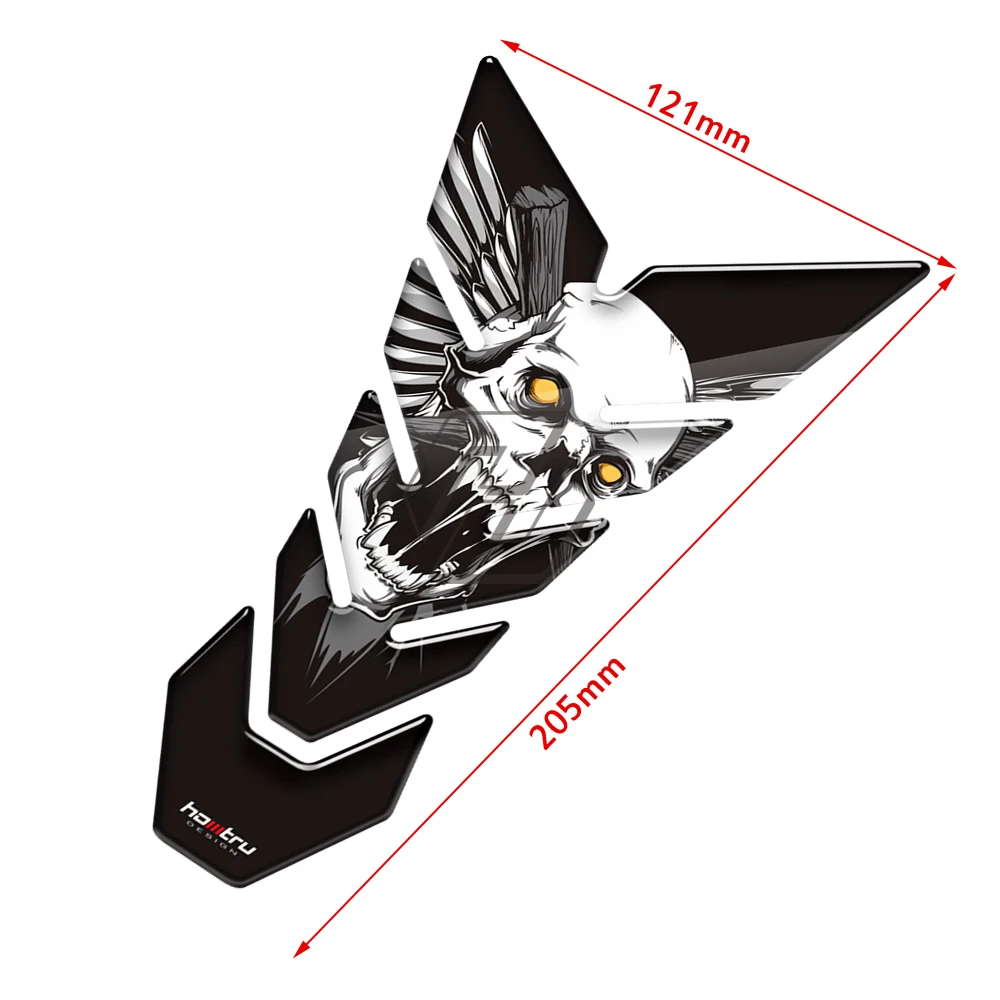 Motorcycle Gas Fuel Tank Pad Protector Decal Case 3D Resin for Honda Yamaha Suzuki Kawasaki Triumph Aprilia