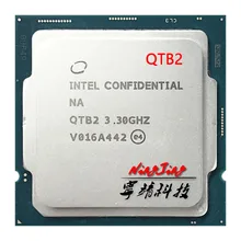 Intel Core I9-10900K Es I9 10900K Es QTB2 3.3 Ghz Tien-Core Twintig-Draad Cpu Processor L2 = 2.5M L3 = 20M 125W Lga 1200