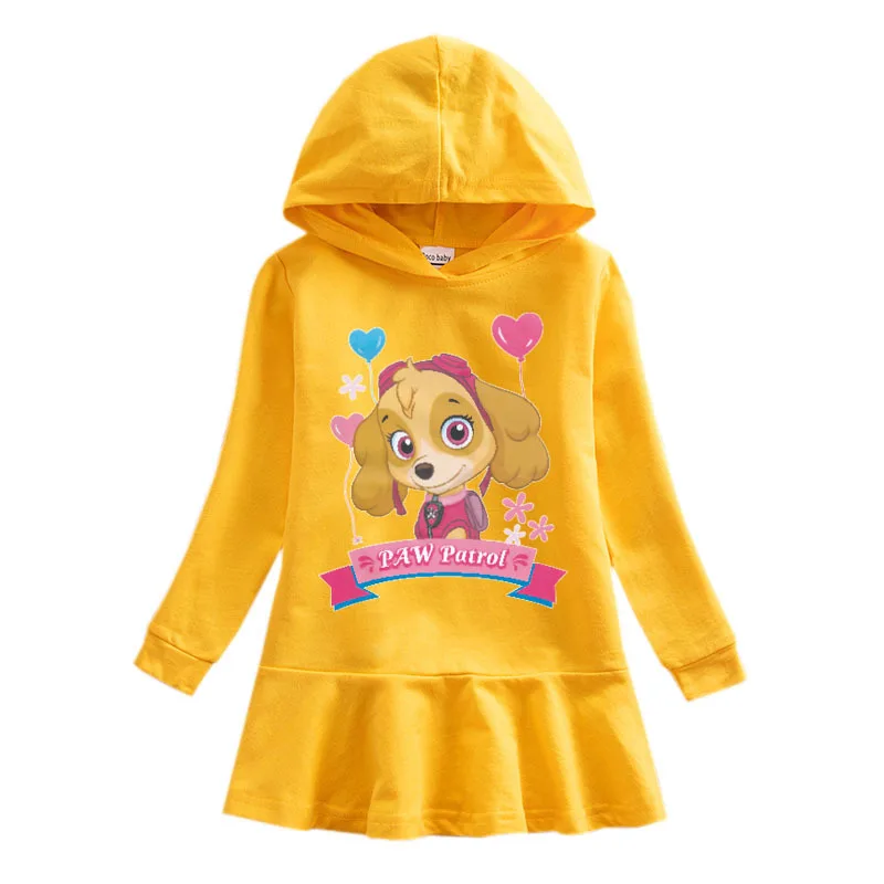 bestikke Metafor Jeg vil være stærk Paw Patrol Clothes Girls Kids | Long Sleeve Dress Paw Patrol - New Dress  Spring Girls - Aliexpress