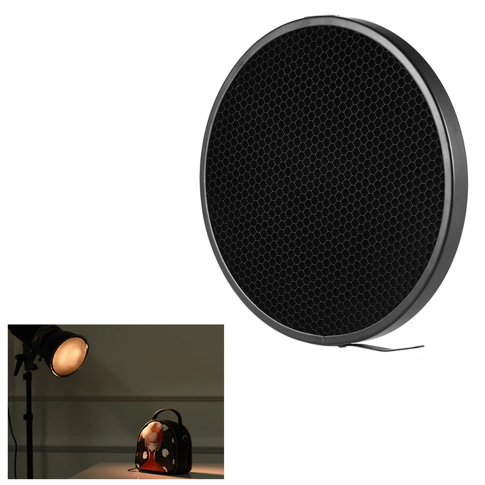 

Photo Studio 16.8cm 40 Degree Honeycomb Grid for 7" Standard Reflector Diffuser Lamp Shade Dish
