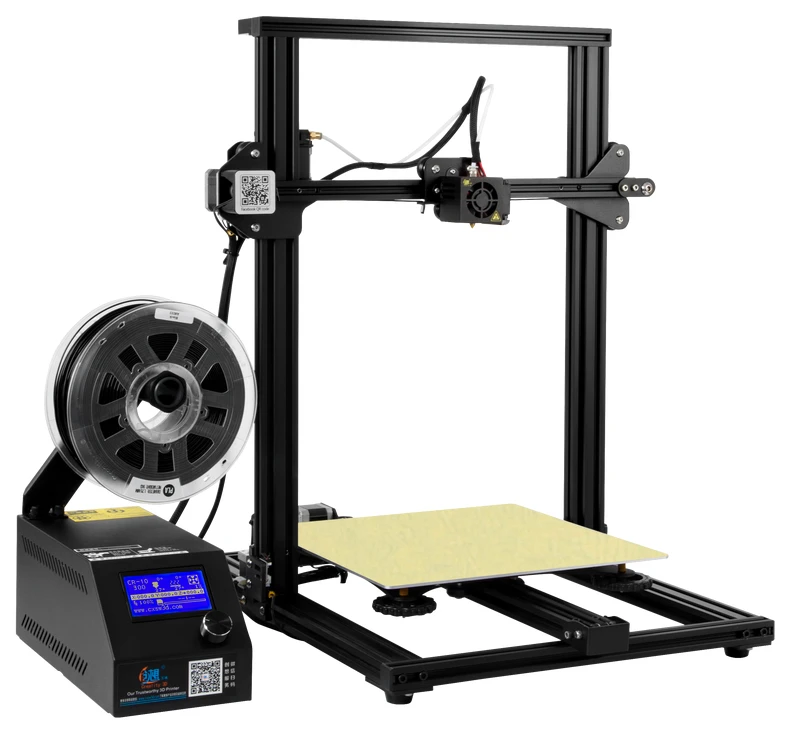 Best Creality CR 10 DIY 3D Printer Kits Integrated design Industrial grade circuit board Split design