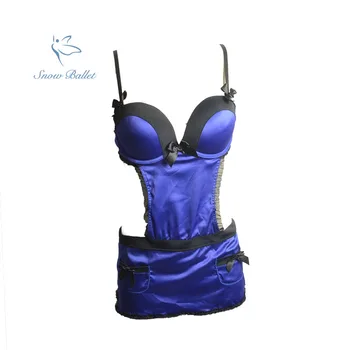 

new arrival free shipping soft bustiers corsets one piece bodysuit purple push up sexy lingerie intimates