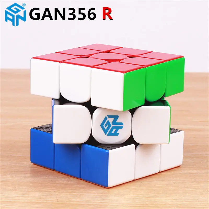 GAN356 R S 3x3x3 magique cube de vitesse sans colle professionnel gan 356R GAN 356 AIR M gan 356 i cube magique cubes éducatifs jouets