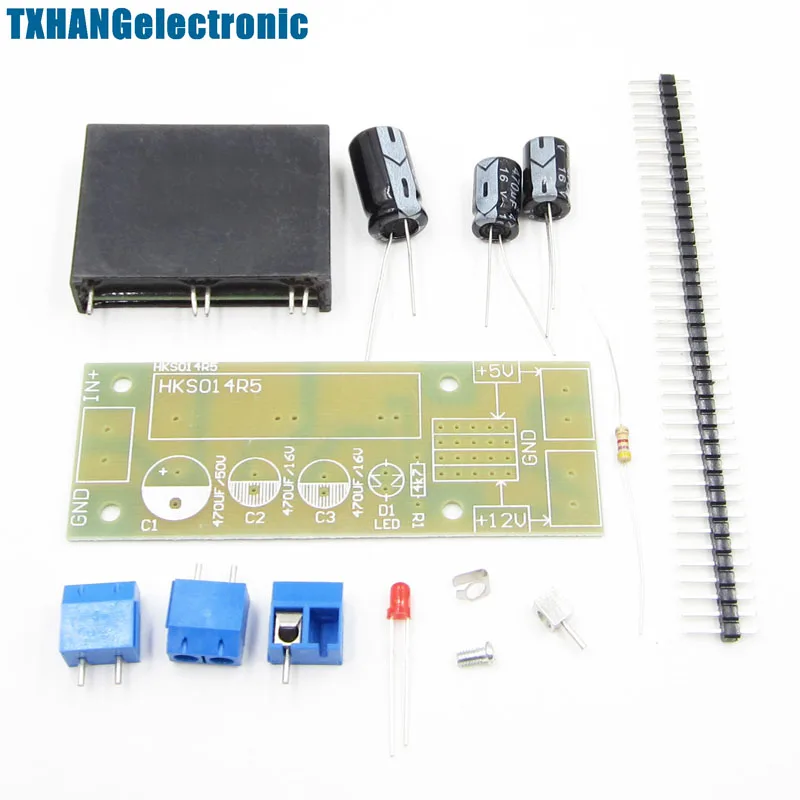 Понижающий модуль питания HKS014R5 KIS3R33 DIY Kit 18V-48V до 12V 5V 1.5A diy Electronic | Электронные