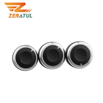

Zeratul Aluminum Alloy Air Conditioning Knobs Switch Knobs Ac Knob for Mazda 6 2006- 2015 Heater Climate Control Buttons