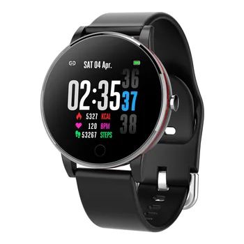 

Color Screen Smart Bracelet All round Screen Heart Rate Sphygmomanometer Step Hand Raising Bright Screen