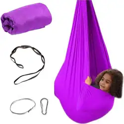 Kit de balançoire thérapeutique pour enfants, hamac, chaise suspendue, chambre à domicile, jeux sensoriels, jouets pour besoins spéciaux, autisme tdah 