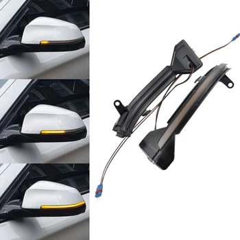

2PCS Dynamic Turn Signal LED Rearview Mirror Indicator Blinker Repeater Light For BMW 5 6 7 Series F01 F11 F10 F07 F06 F12 F13