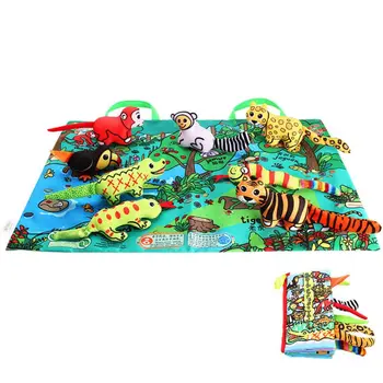 

Infant Cloth Books Baby Soft Stereoscopic Early Educational Gift for Children 0-12 Month