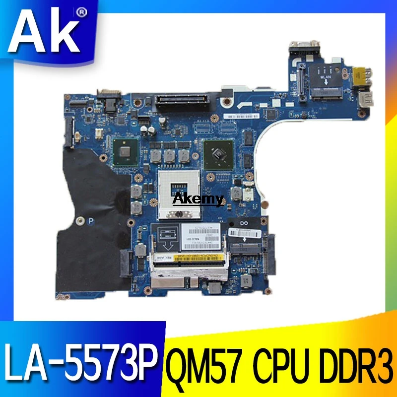 

Free shipping FOR E6510 LA-5573P NCPCN 0NCPCN CN-0NCPCN for laptop motherboard QM57 CPU DDR3 100% fully tested