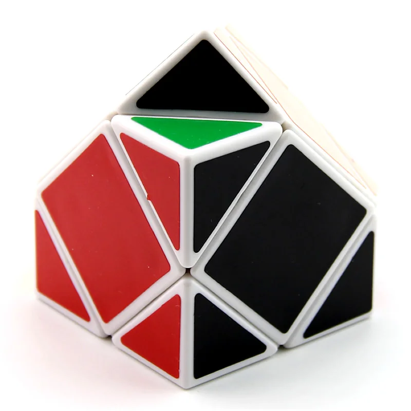 LanLan Skewed Magic Cube Skewbed Professional Speed Puzzle Brain Teasers Antistress Educational Toys For Children