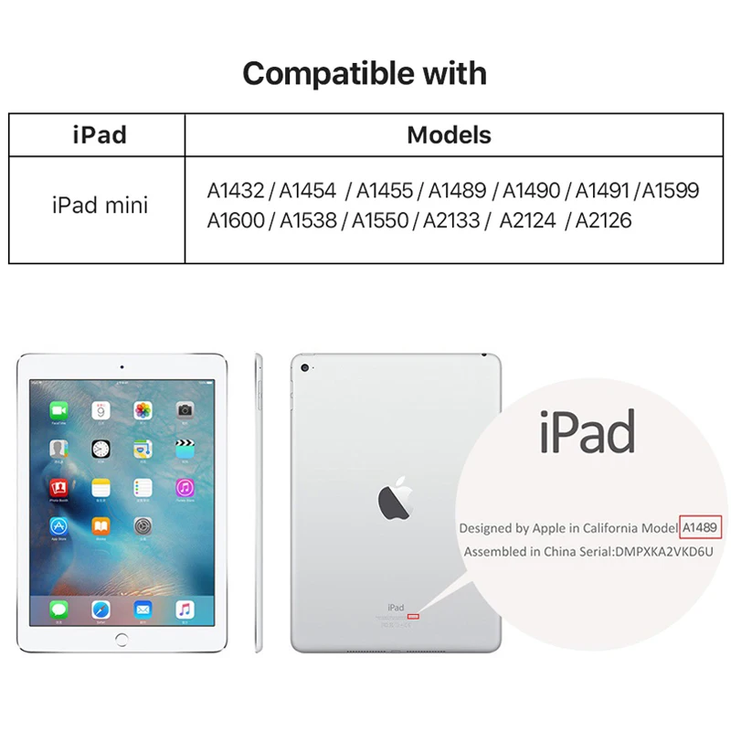Чехол для iPad Mini 4 чехол из масляной нубуковой кожи ПЭ подставка 5 2020 с отделениями