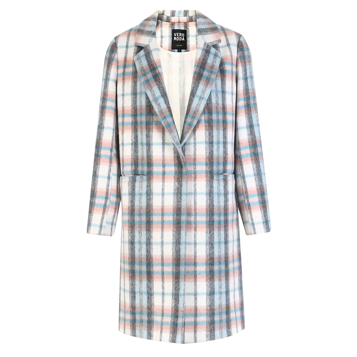 Vero Moda зимнее шерстяное пальто женское средней длины | 318327515|Пальто|