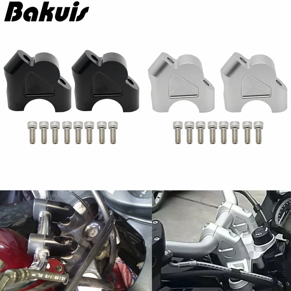 

NEW Handlebar Riser Clamp Back Move Mount For BMW R1200GS LC R1200GS Adventure R 1200GS Rallye R 1200 GS LC ADV R1250GS 1G13 K50