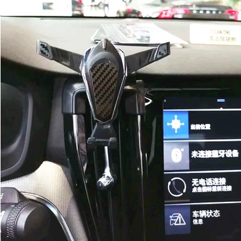 

Gravity Car Air Vent Outlet Dashboard Mobile Cell Phone Holder Reaction Clip Mount Cradle GPS Aromatherapy For Volvo s60 2020