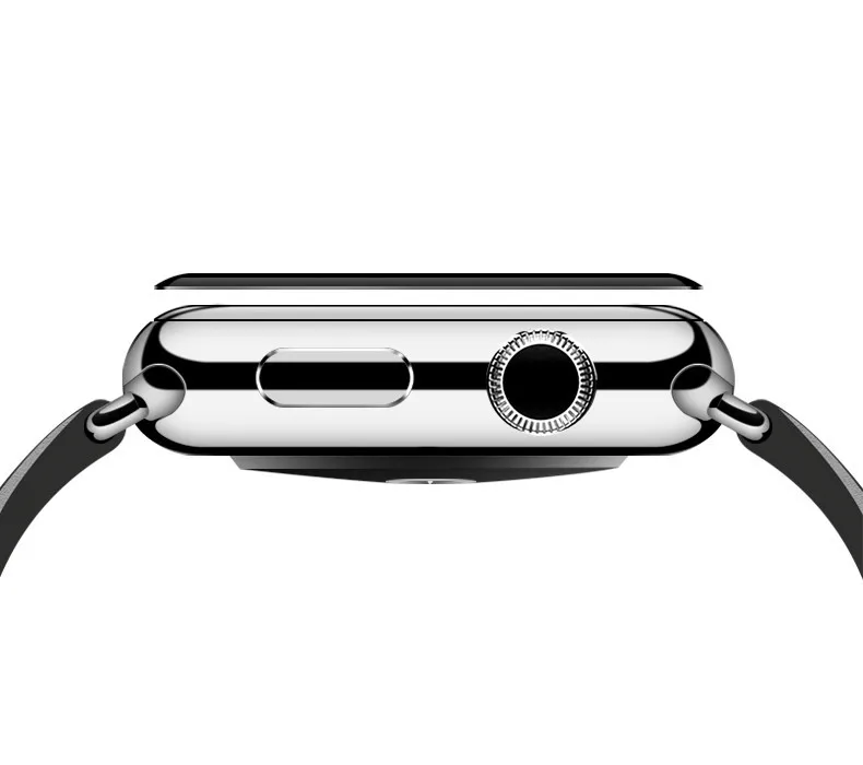 3D полное покрытие из закаленного стекла для Apple Watch Series 4 3 2 1 Защитное стекло для экрана 38 мм 42 мм 40 мм 44 мм
