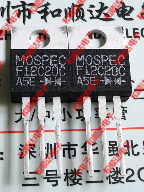 /5 шт/F12C20C MOSPEC TO-220