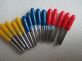 

Fixmee 15 pcs Roland Cutting Plotter Vinyl Cutter Blade Knife 30 45 60 Degree GCC Liyu Rabbit Redsail Blades