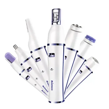 

7 In 1 Electric Manicure Drills Facial Cleansing Brush Massager Electric Epilator Shaver Eyebrow Nose Trimmer
