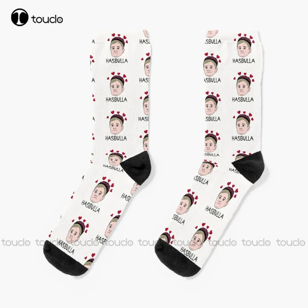 

Funny Cute Hasbulla Hasbulla Magomedov Socks Socks Men Personalized Custom Unisex Adult Teen Youth Socks 360° Digital Print