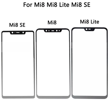 

10PCS New Mi8 Front Glass Panel For Xiaomi Mi8 SE Mi8 Lite Youth Mi 8 Pro Touch Screen Outer Glass Lens Replacement