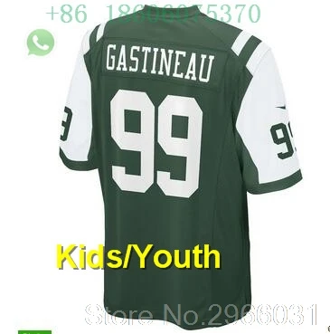 A+++ качественная Детская Молодежная Футболка Leonard Williams 92 mark gastineau 99 Nick Mangold 74 Darron Lee 50, Нью-Йорк - Цвет: for kids youth