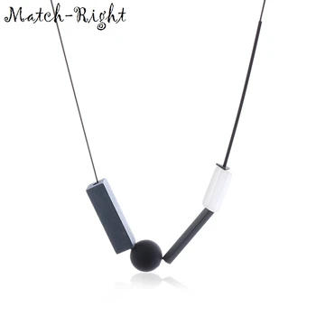 

Match-Right Women Necklace Statement Necklaces & Pendants Wood Beads Necklace For Women Jewelry MX008