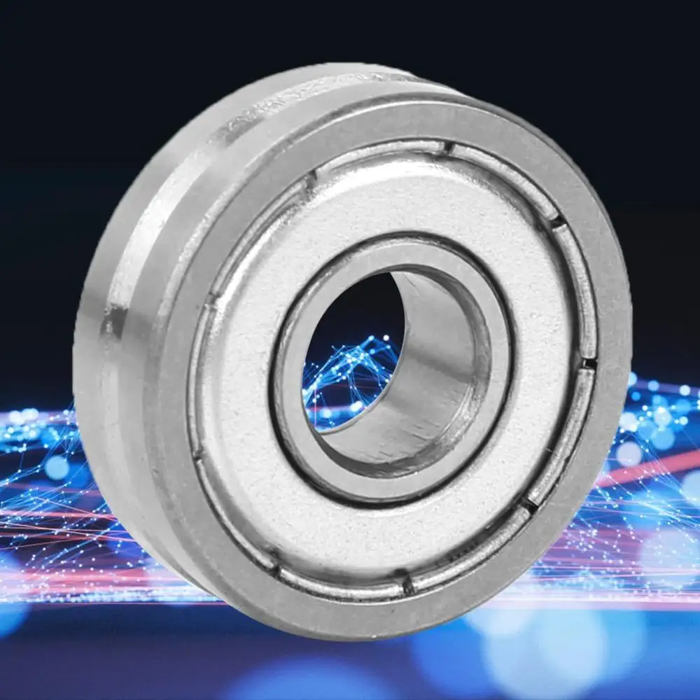1 шт. 8X23X7mm V608/23 V Groove направляющие шариковые подшипники 90 градусов для пружинной