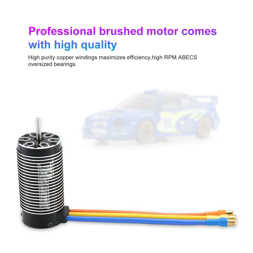 

Rocket 4082 1550KV/1720KV Brushless Sensorless Motor 4 Pole Sensorless Motor For 1/8 RC Drift Racing Model Car Parts