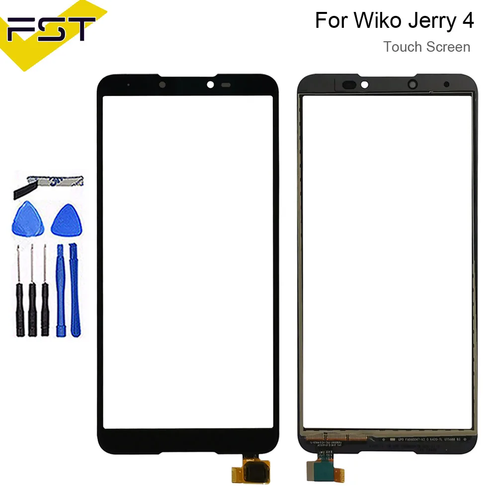 5,99 ''для Wiko Jerry 4 Сенсорная панель Сенсорный экран дигитайзер сенсор Замена для Wiko Jerry 4 мобильный телефон с инструментами+ клей