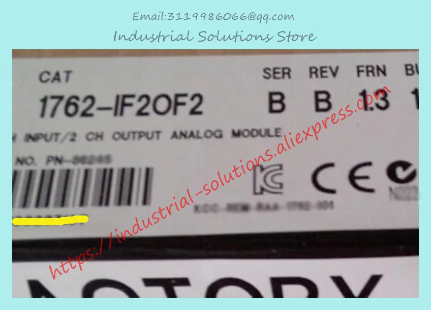 Новый 1762-IF2OF2 1762-IF20F2 1762-1F2OF2 модульная