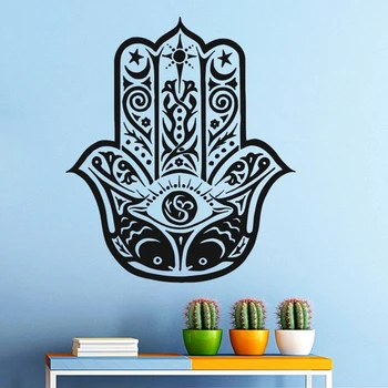 

Yoga Club Wall Sticker Decal Hand Body-building Posters Vinyl Wall Decals Home Decoration Decor Mural Yoga Sticker