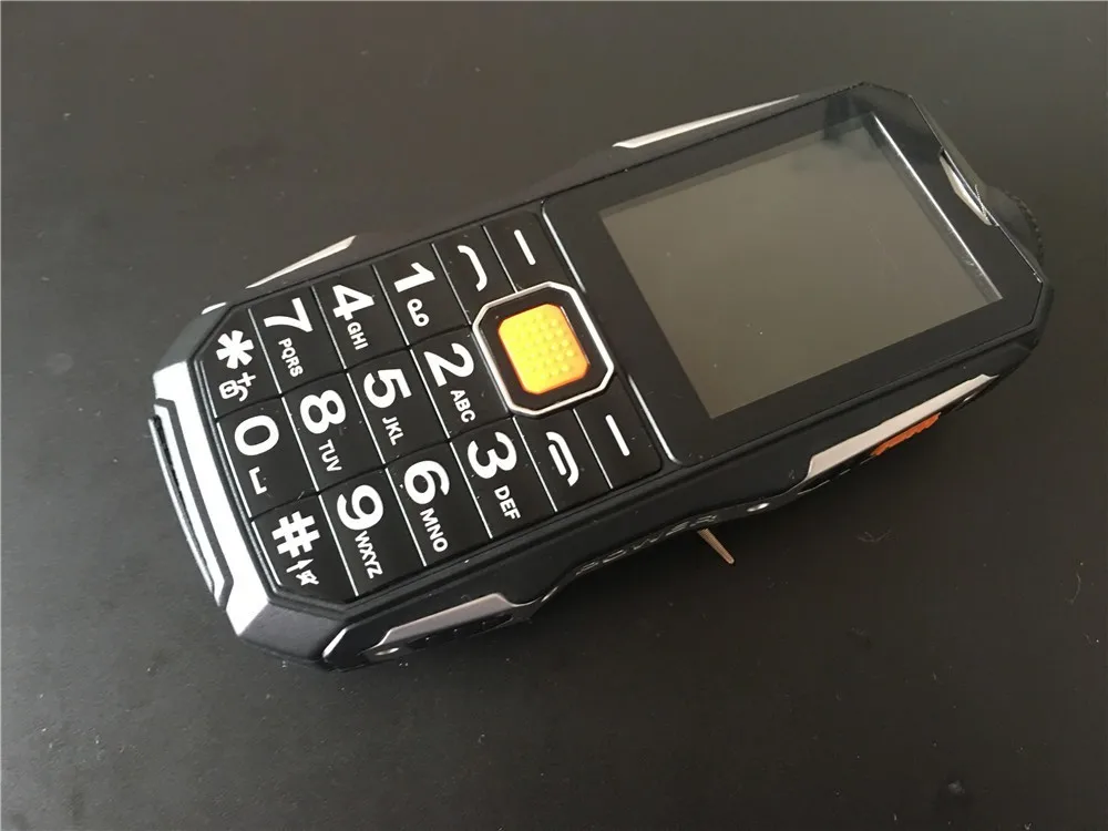 Новинка, S9 внешний аккумулятор, противоударный громкий динамик, фонарик, Bluetooth камера, MP3, FM, две sim-карты, 2,4 дюймов, сотовый телефон