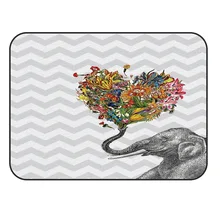 CHARMHOME мягкий ковер Противоскользящий ковер Африка Индийский Слон ковер для гостиной коврик для домашнего декора