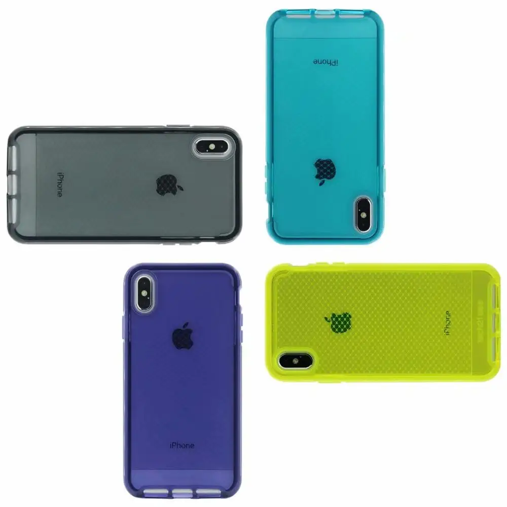 Ударопрочный ТПУ+ D3O ультра тонкий чехол для проверки EVO для iPhone XR Xs Mas X XS 8Plus 7plus 8/7 Защита от царапин и падений