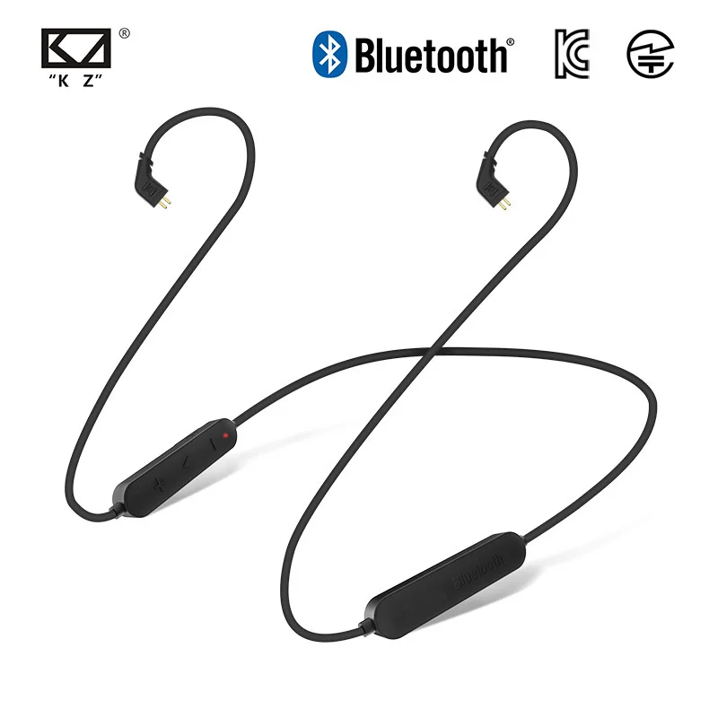 

KZ Waterproof Aptx Blueooth Module 4.2 Wireless Collar Upgrade Cable Detachable Cord Applies Original Headphones ZS10