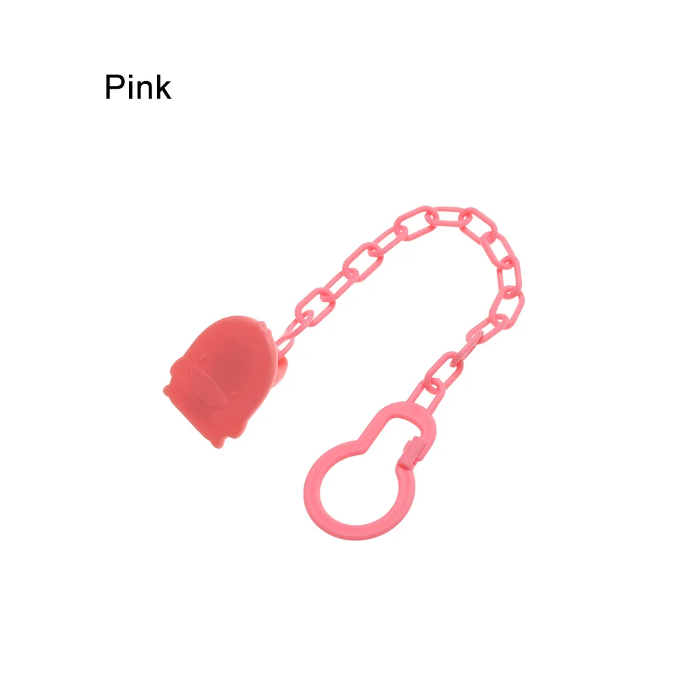 2-pink Пустышка для младенцев и малышей, Весенняя Соска-пустышка, зажим для соски, держатель на цепочке, Детская жевательная игрушка - Цвет: 2-pink