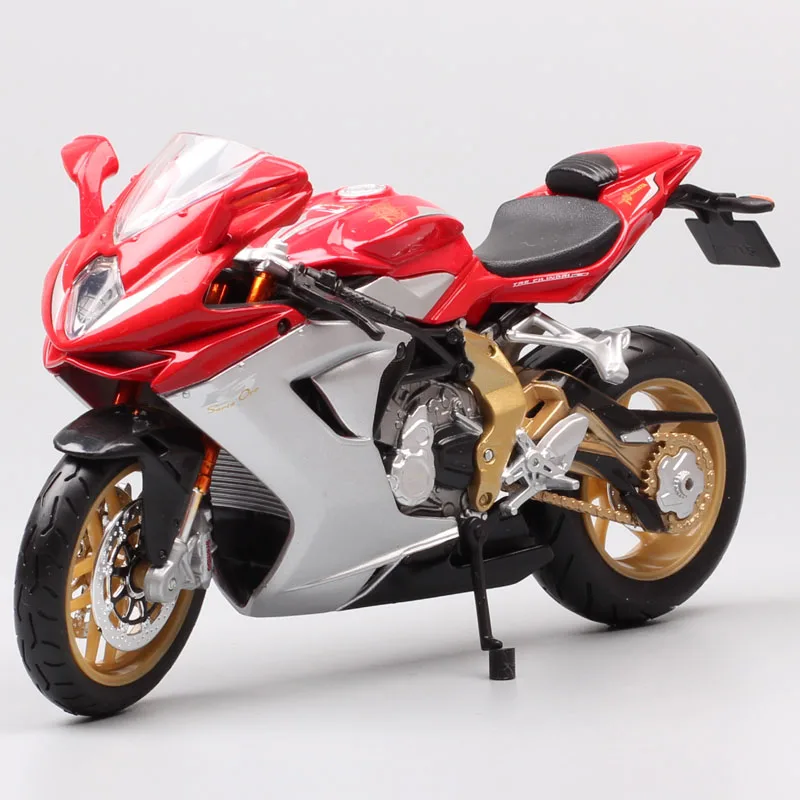 1/12 Масштаб Мини maisto MV Agusta F3 F4 серия Оро мото rcycle Diecasts& игрушечные транспортные средства GP гоночный спортивный велосипед мото миниатюрный для детей