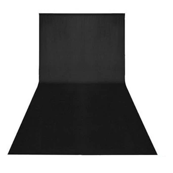 

3m x 6m Studio Photography Black Muslin Cotton Background Backdrop Sheet