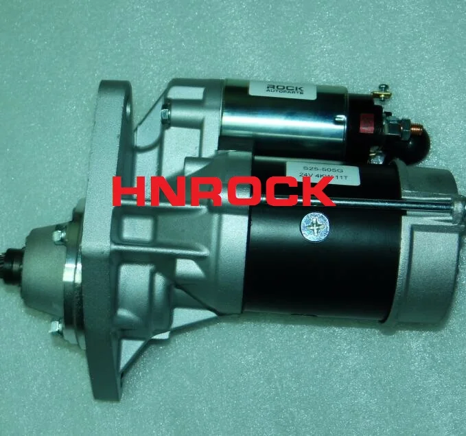 Стартер 24V 11T внешний строковый двигатель 8-97323-935-2 8973239352 для ISUZU 4HF1 4HG1 |