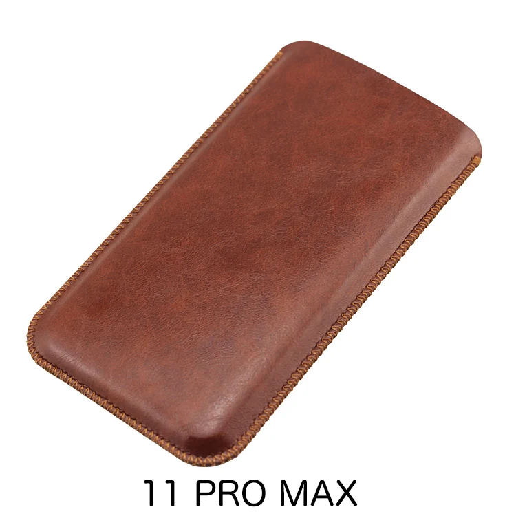 Универсальный прямой кожаный чехол Кобура в стиле ретро для IPHONE 11 PRO MAX 11PROMAX|Сумки