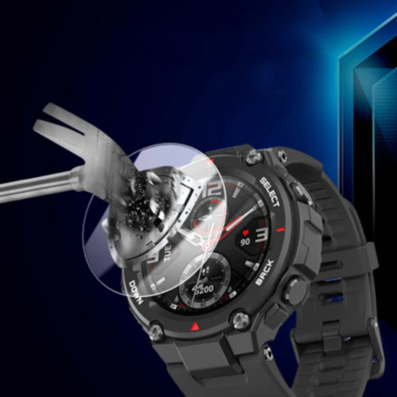 Tempered-Glass-for-Huami-Amazfit-T-rex-T-rex-Smartwatch-Screen-Protector-Watch-Protective-Glasss-for(3)