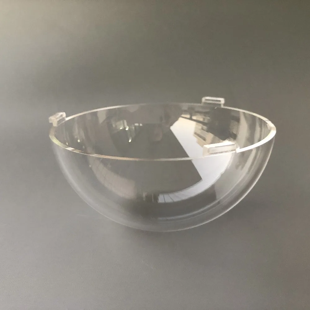 3 Inch Acrylic Plexiglass Clear Camera Dome Cover Vandal-proof Protective Lens Cover Security CCTV Camera Housing 79.1x 41.4mm