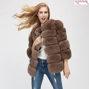

Winter Fur Coat Women Luxury Faux Fox Fur Coat 26 Color Custom Plus Size Fluffy Faux Fur Jacket Fake Fur Coats Manteau Fourrure